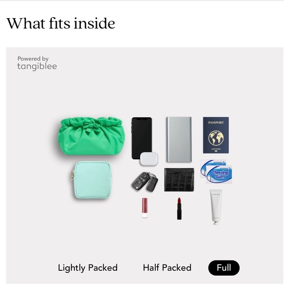 Stoney Clover Lane Bow Bag Pouch • Viral Nylon Clutch • NWT - Picture 11 of 11